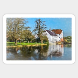 Hambleden Mill by the Thames Sticker